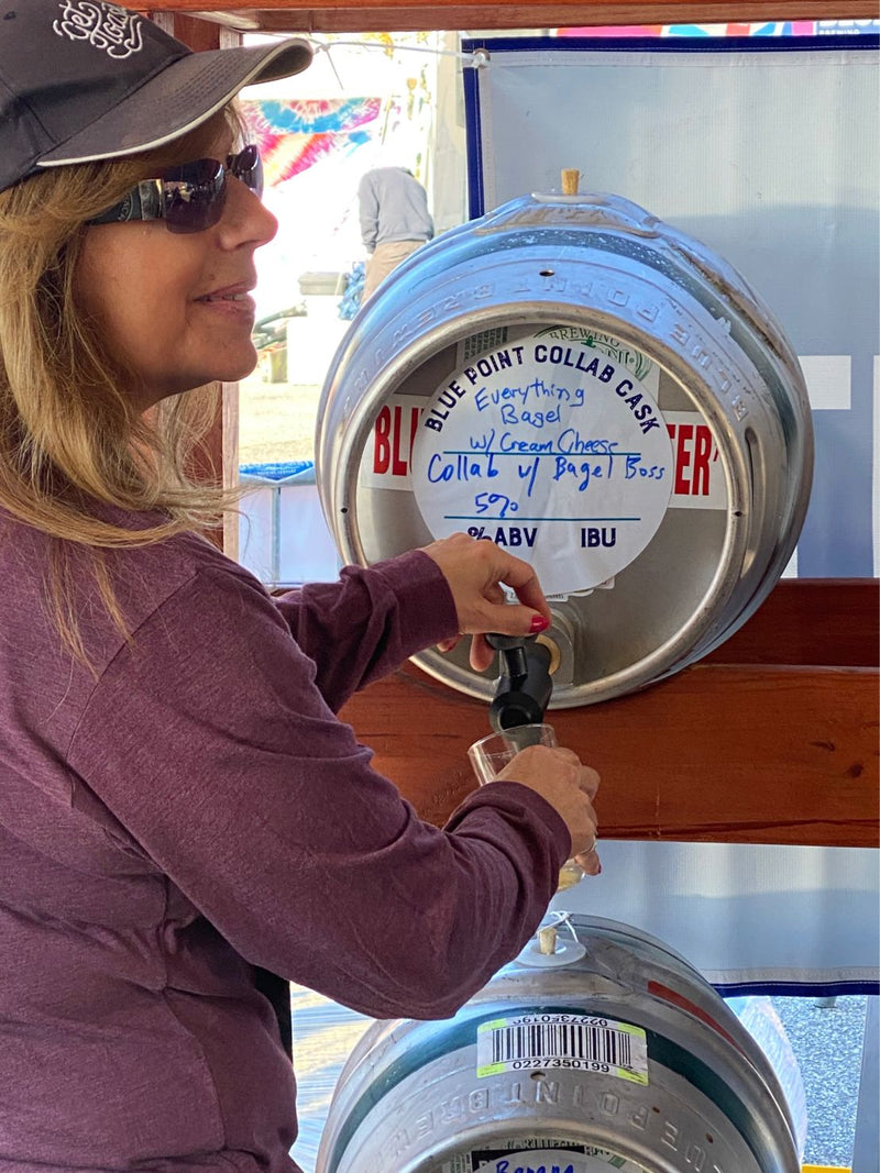Bagel Boss Collabs with Blue Point Brewing to Create Beverage for Cask Fest