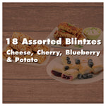 18 Assorted Blintzes