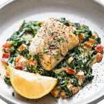 Flounder Florentine