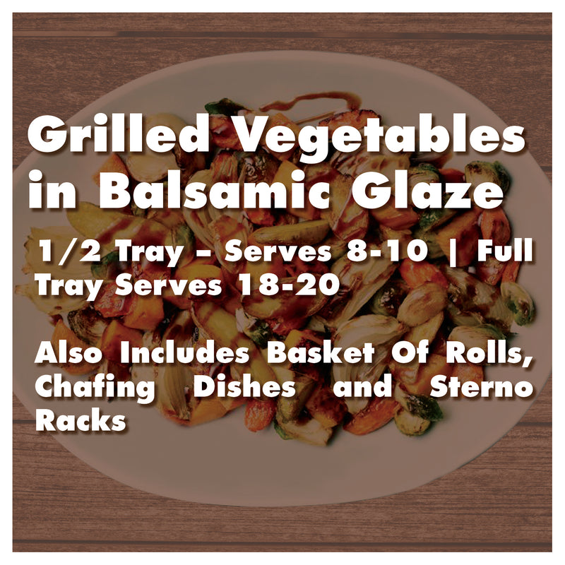 Grilled Vegetables in Balsamic Glaze