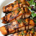 Honey Balsamic Glazed Salmon