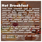 Hot Breakfast