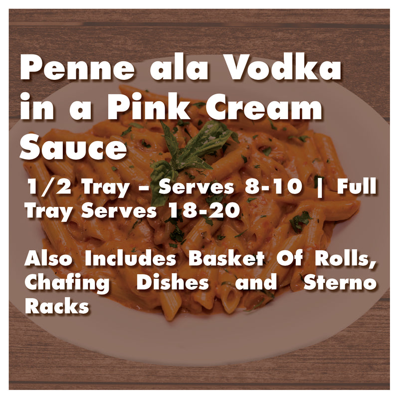 Penne ala Vodka in a Pink Cream Sauce